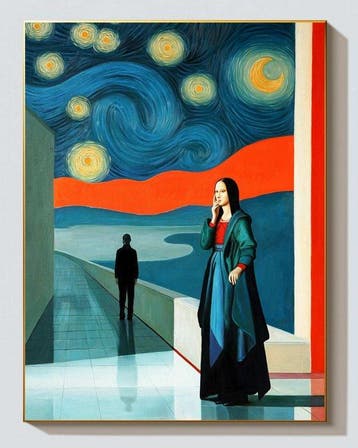 Enigma - Mona Skips the Louvre