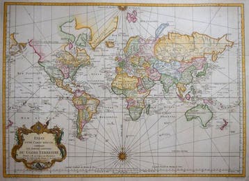 world - De Wereld.; Bellin - Essay DUne Carte Reduite, Boeken, Nieuw