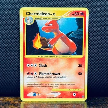 Pokémon Card - Charmeleon Holo 102 – Pokémon, Nieuw