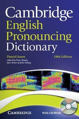 Cambridge English Pronouncing Dictionary With  9780521152556, Boeken, Informatica en Computer, Zo goed als nieuw, Verzenden