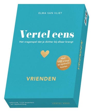 Vertel eens - Vrienden (Nieuw), Verzenden, Nieuw, Elma van Vliet