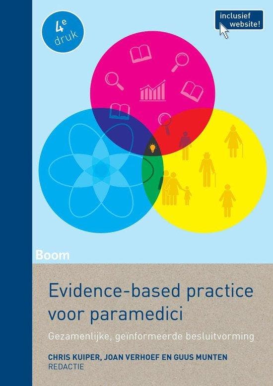 9789089538130 Evidence-based practice voor paramedici, Boeken, Schoolboeken, Zo goed als nieuw, Verzenden