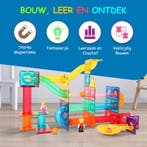 JUST23 Magnetic Tiles Knikkerbaan KBKG80 - Magnetisch, Kinderen en Baby's, Speelgoed | Bouwstenen, Ophalen of Verzenden, Nieuw