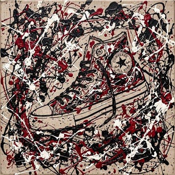 MEDSAN - Pollock Chuck Taylor () - UNIQUE WORK
