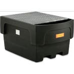 Kunststof lekbak met stalen rooster 1100, Nieuw