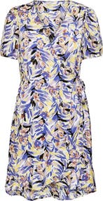 ONLY Maat M NLALBERTA S/S WRAP DRESS WVN Dames Jurk, Verzenden, Nieuw