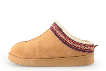 Nelson Pantoffels in maat 40 Cognac, Overige kleuren, Verzenden, Nelson, Pantoffels of Sloffen