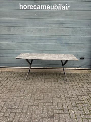 Gebruikte Horecatafel (190x90cm) - T1452 Vintage/Café, Huis en Inrichting, Ophalen, Nieuw