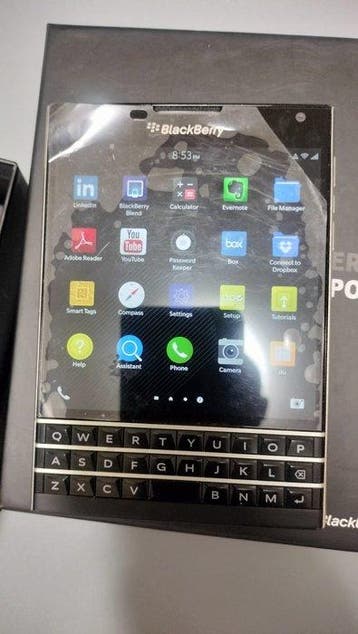 Blackberry Passport - Mobiele telefoon - In originele, Nieuw
