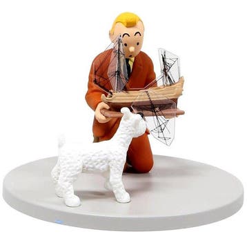Tintin - 2011 Le Secret de la Licorne- Scène cube :, Nieuw