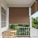 vidaXL Rolgordijn UV-bescherming Taupe 80 x 230 cm Polyester, Verzenden, Nieuw