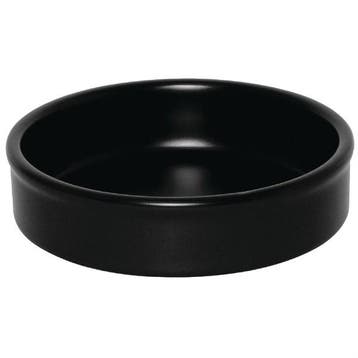 stapelbaar schaaltje | Steengoed | Mat zwart | 10,2Øx2cm..., Verzenden
