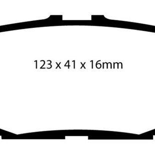 EBC 93-97 Lexus GS300 3.0 Redstuff Rear Brake Pads, Ophalen of Verzenden, Nieuw