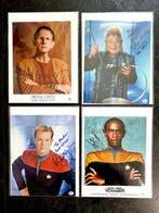 Star Trek – 4× Signed Photographs (COA Included) –, Verzamelen, Nieuw