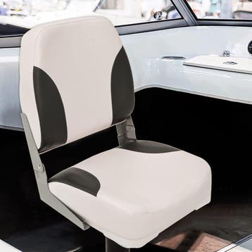 vidaXL Bootstoelen 2 st met poot in hoogte verstelbaar 360°, Verzenden, Nieuw