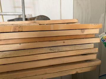 Ca. 27x Steigerplanken, Nieuw