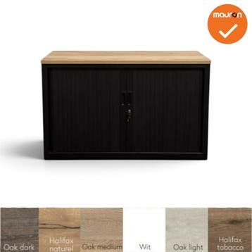 Mauforce - V-Serie - Roldeurkast - NIEUW - 72,5x120x43 -..., Werkplek, Ophalen of Verzenden, Nieuw zonder verpakking, Kast