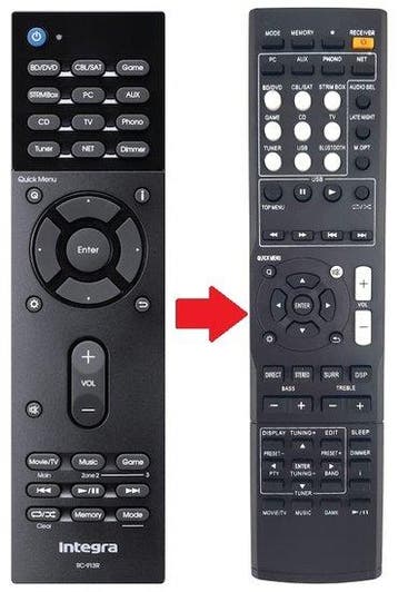 Integra RC-913R afstandsbediening, Verzenden, Nieuw