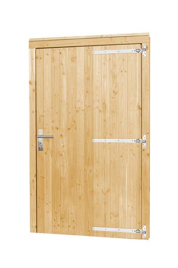 Vuren enkele deur incl. kozijn extra breed & hoog 119 x 209, Ophalen, Nieuw
