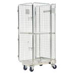 4-Heks rolcontainer 4-heks dubbele deur a-frame nestbaar, Ophalen of Verzenden