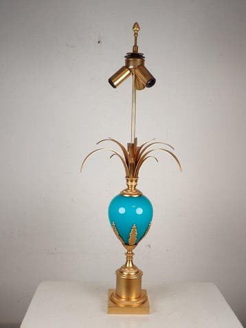 Boulanger - Tafellamp - Messing, Glas