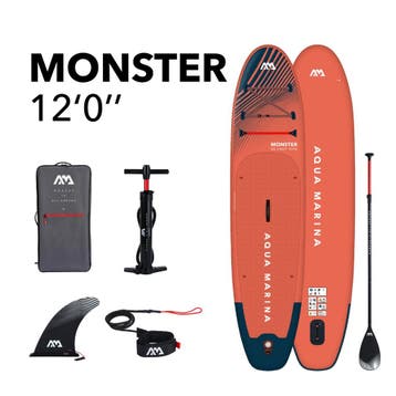 Aqua Marina Monster 2026/2025 opblaasbaar supboard set, Verzenden, Nieuw