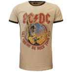 AC/DC Let There Be Rock Tour 1977 Ringer T-Shirt, Verzenden, Nieuw