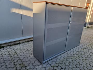 Ahrend grote akoestische metalen schuifdeurkast - 145x191x47, Ophalen of Verzenden, Nieuw