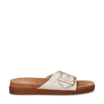 TOMS Marin Slide slippers voor dames in het Beige, Kleding | Dames, Slippers, Verzenden, Beige, Nieuw