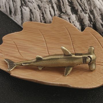 Bronzen Hamerhaai Figuur - Decoratieve Marine Souvenir voor, Verzenden, Nieuw