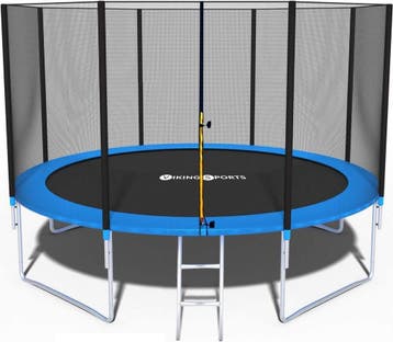 Trampoline met Net 374cm | Laatste Stuks!, Ophalen of Verzenden, Nieuw
