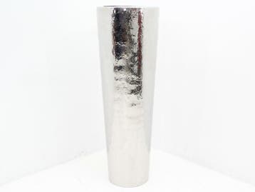 Plantenbak metaal - 126x45cm (bxd) - gehamerde structuur, Werkplek, Ophalen of Verzenden, Gebruikt, Overige typen