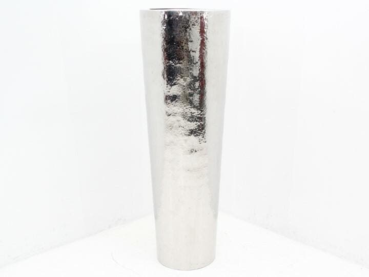 Plantenbak metaal - 126x45cm (bxd) - gehamerde structuur, Zakelijke goederen, Kantoor en Winkelinrichting | Kantoormeubilair en Inrichting