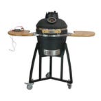 Patton Kamado 16 inch Premium mat zwart incl bluetooth, Tuin en Terras, Houtskoolbarbecues, Verzenden, Nieuw