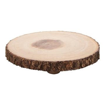 Serveerplateau | 0.5 kg | Hout | Ø20~25cm, Verzenden