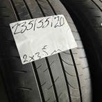 2 x Bridgestone Dueler HL 235-55-20 Zomerbanden 3,5mm, Gebruikt, Ophalen of Verzenden, 235 mm, Band(en)