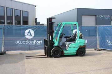 Veiling: Heftruck Mitsubishi FG25N LPG 2500kg 5.5m 2012, Heftruck, Mitsubishi, 2000 tot 3000 kg, Ophalen