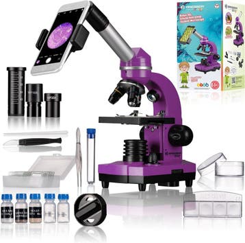 Microscoop Bresser 1600x | Retourdeal 34% Korting, Ophalen of Verzenden, Zo goed als nieuw, Ontdekken, Met licht