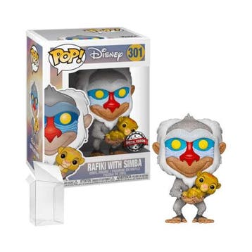Funko Pop!  The Lion King - Rafiki #301 Diamond Hot Topic, Verzenden, Nieuw