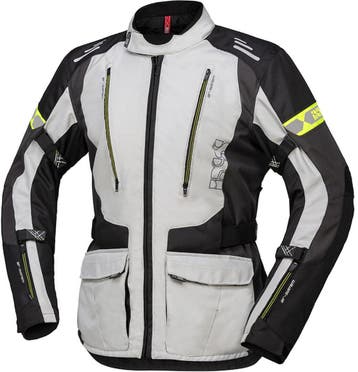 IXS Lorin-ST Light Grijs Zwart Textiele Motorjas, Nieuw met kaartje, Jas | textiel, IXS, Heren