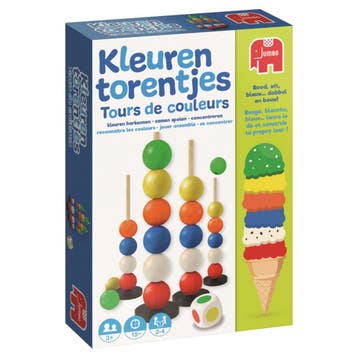 Jumbo Kleurentorentjes kinderspel k van €12,99 voor €6,50, Ophalen of Verzenden, Nieuw