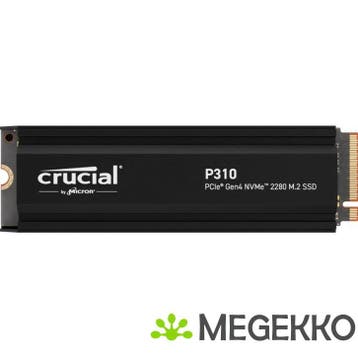 Crucial SSD P310 1TB heatsink, Computers en Software, Harde schijven, Verzenden, Nieuw, Crucial