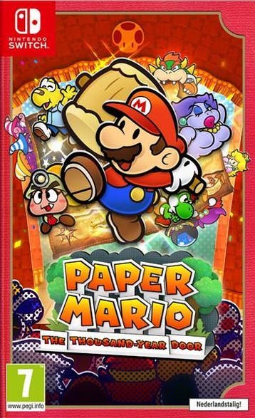 Paper Mario: The Thousand Year Door Switch Morgen in huis!, Ophalen of Verzenden, Zo goed als nieuw, Vanaf 7 jaar