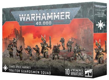 Chaos Space Marines Traitor Guardsmen (Warhammer 40.000, Ophalen of Verzenden, Nieuw