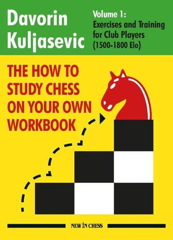 The How To Study Chess On Your Own Workbook | Nieuw, Boeken, Ophalen of Verzenden, Nieuw, Davorin Kuljasevic