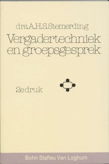 Vergadertechniek en groepsgesprek 9789014021713, Verzenden, Gelezen, A.H.S. Stemerding