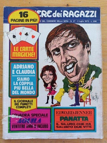 Corriere dei Ragazzi 1972-1973 – Lotto 9 numeri originali