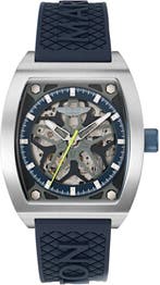 Aston Martin MTRT1F503 Thrill automatisch skeleton horloge, Overige merken, Overige materialen, Verzenden, Polshorloge