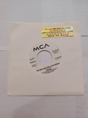 Nirvana, Aerosmith - A Promo/JukeBox 45RPM Vinyl- The Man, Nieuw in verpakking