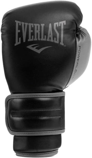 Bokshandschoenen - Everlast Powerlock 2 - 16 oz - Zwart, Ophalen of Verzenden, Nieuw